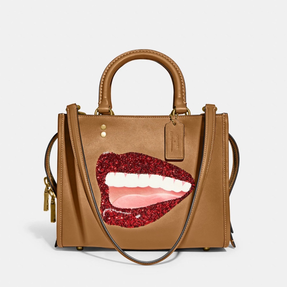 NWT!💋😍 Coach X Tom Wesselmann Rogue 25